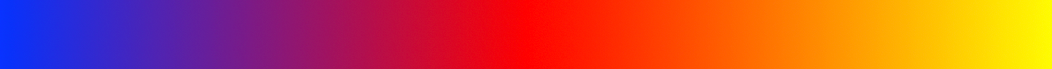 Blue to Red to Yellow Colorbar
